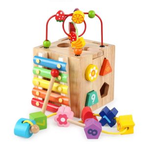 Boulier en Bois Arc-en-ciel