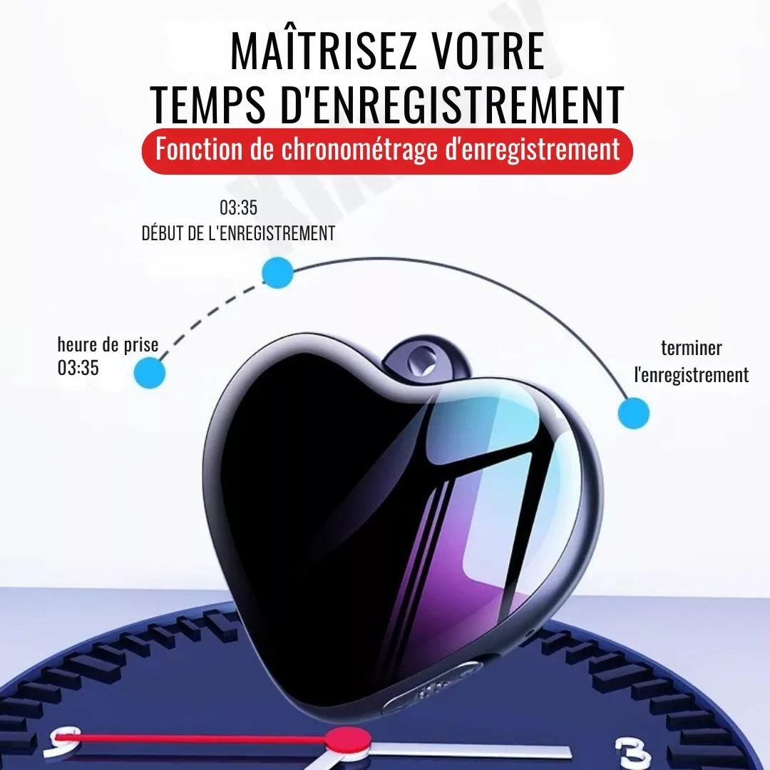 Bouton espion audio avec micro intégré – Écoute discrète en toute situation, idéal pour sécurité et surveillance clandestine – Image 8