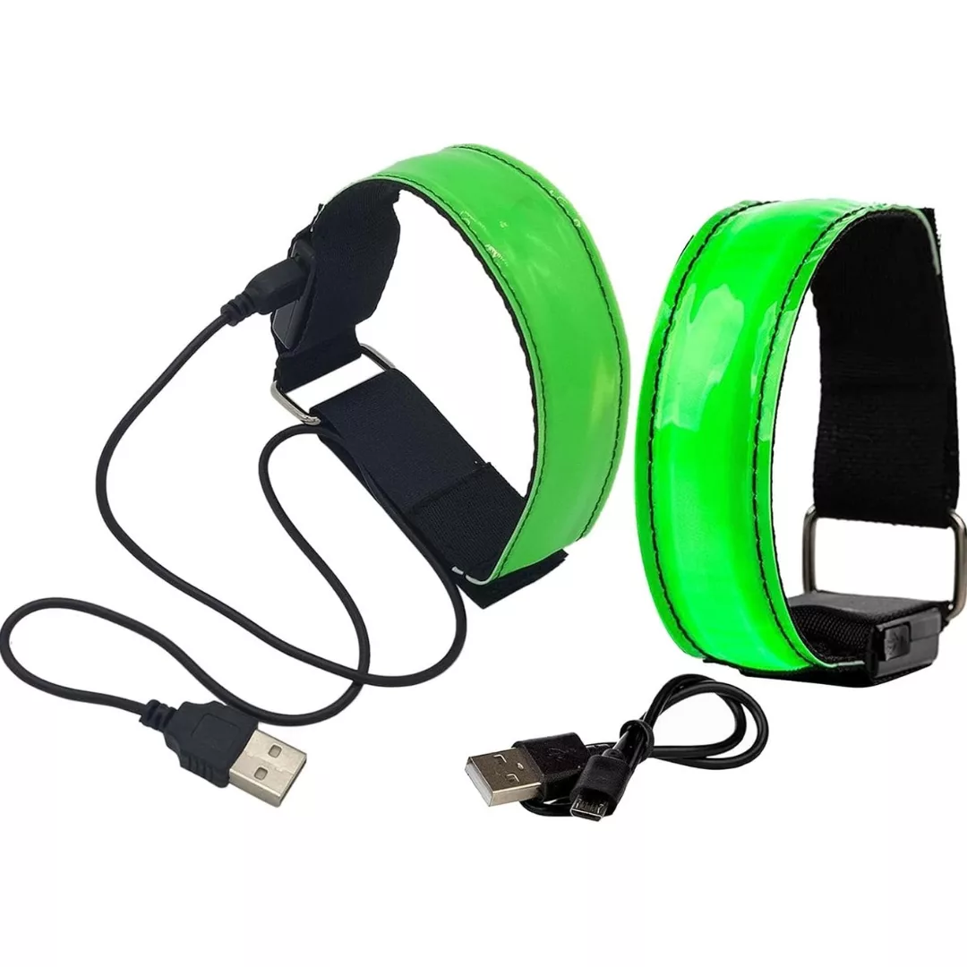 Brassard lampe sécurité randonnée – visibilité maximale de nuit – idéal running, vélo et trail – Image 6