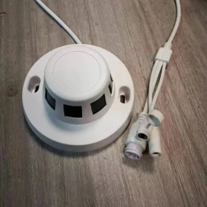 Caméra cachée dans faux détecteur de fumée – Surveillance discrète et efficace pour protéger votre maison