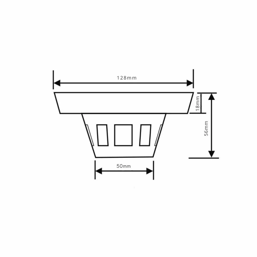 Caméra cachée dans faux détecteur de fumée – Surveillance discrète et efficace pour protéger votre maison – Image 2