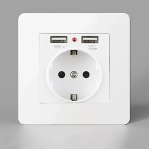 Caméra espion dans prise murale factice – Surveillance discrète à domicile – Filmez sans être repéré
