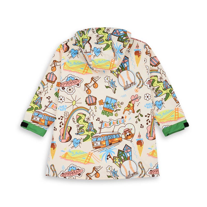 Poncho de Pluie enfant San Francisco, Hello Hossy – Image 2
