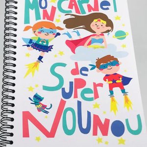 Carnet de Liaison Super Nounou – Suivi Complet sur 1 An