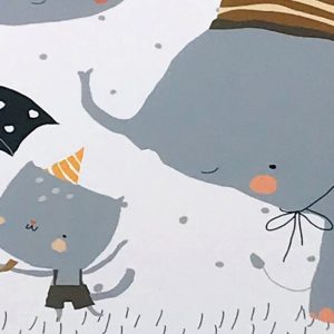 Cahier de Liaison Nounou Eléphant Pois – Suivi Complet sur 1 An