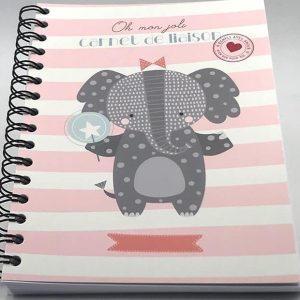 Cahier de Liaison Nounou Eléphantin – Suivi Complet sur 1 An