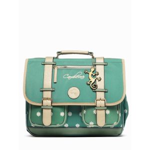 Cartable d’école Marguerites, Caméléon