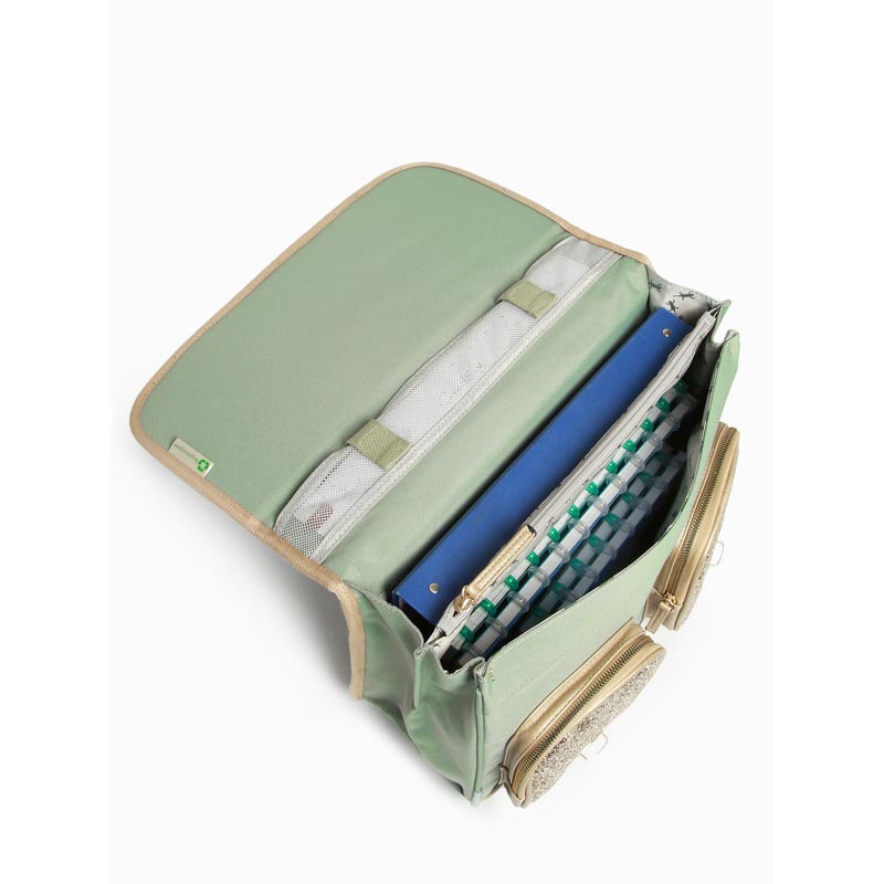 Cartable d’école 38cm Glossy Green, Caméléon – Image 2