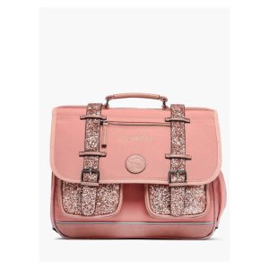 Cartable d’école Vintage Fantasy, Glossy Pink, 38cm Caméléon