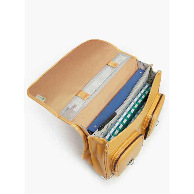 Cartable d’école North Vintage Jaune, Caméléon – Image 4