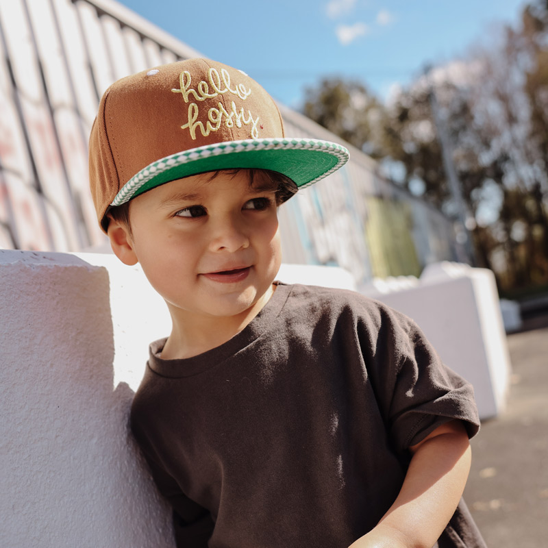 Casquette enfant Chessy Green, Hello Hossy – Image 4