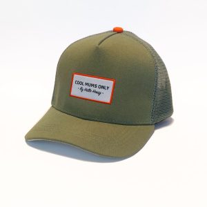 Casquette Trucker adulte Cool Mum «Mini Olive» Hello Hossy