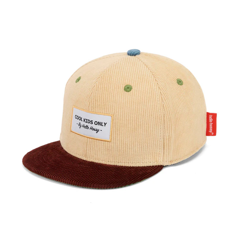 Casquette Adulte Velours Sweet Almond COOL DAD, Hello Hossy