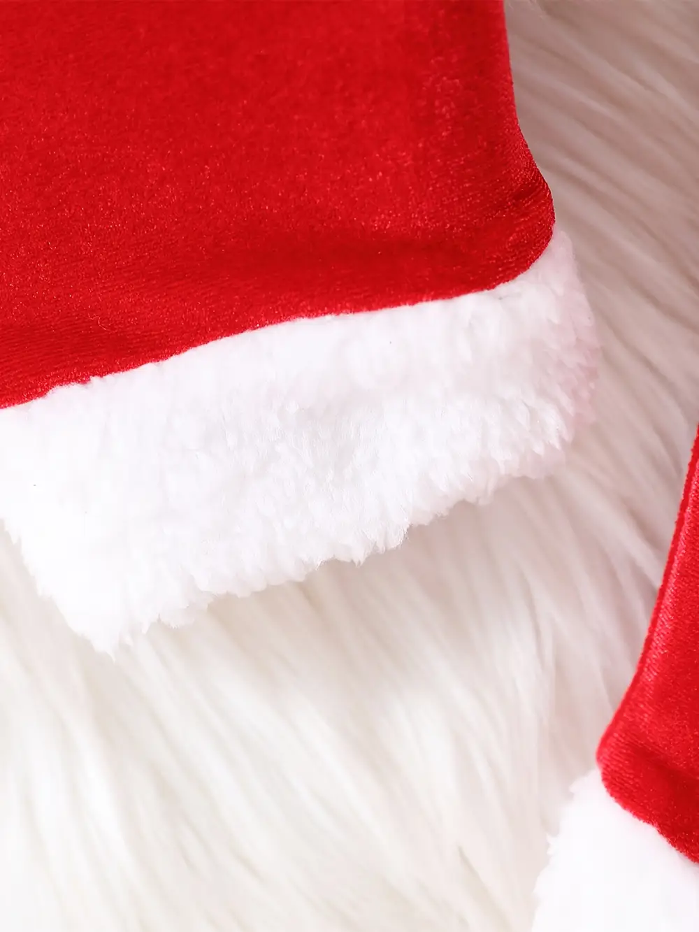 Déguisement Père Noël 3 pièces – costume complet bonnet veste ceinture – Image 7