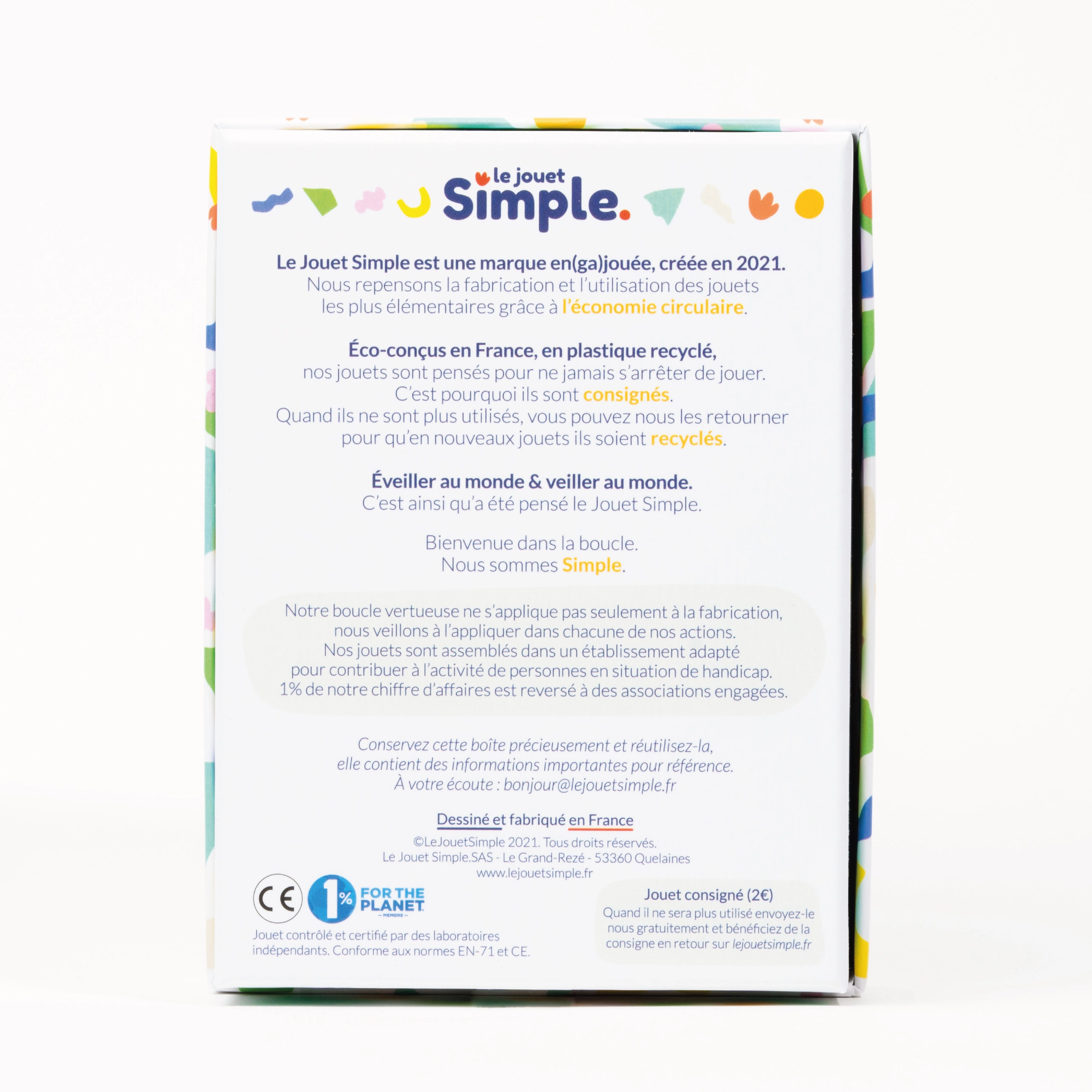 Hochet bébé en plastique recyclé – Image 6