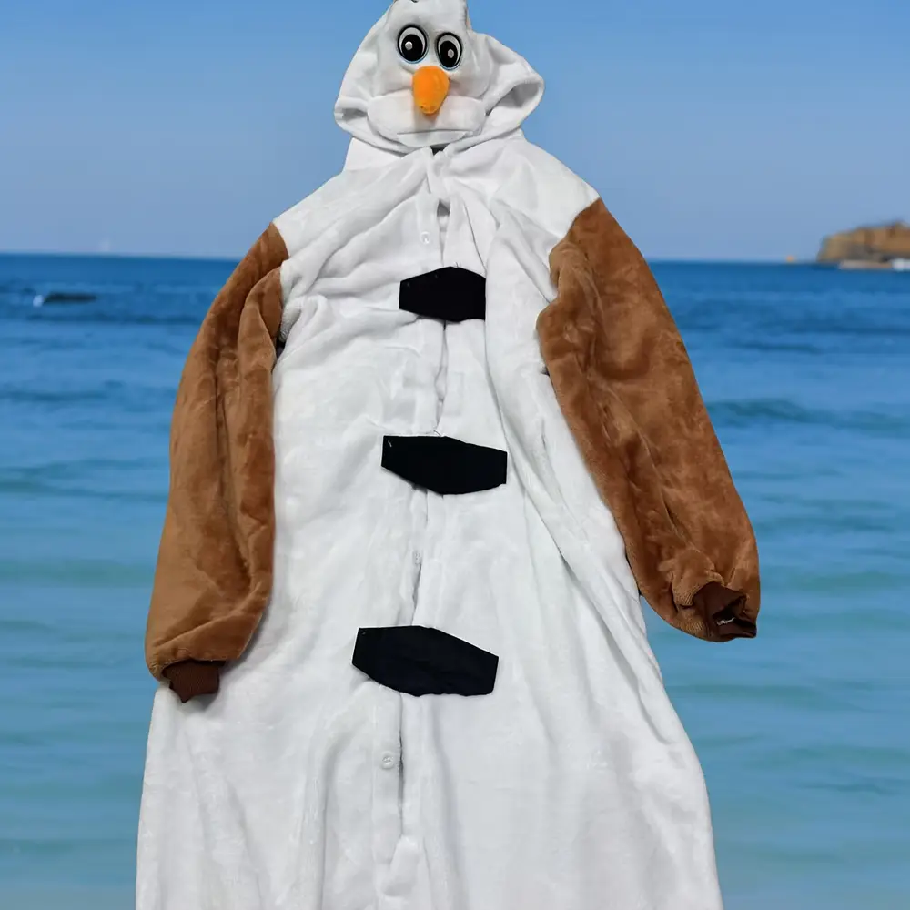 Déguisement adulte Olaf – costume intégral de cosplay Disney La Reine des Neiges – Image 4