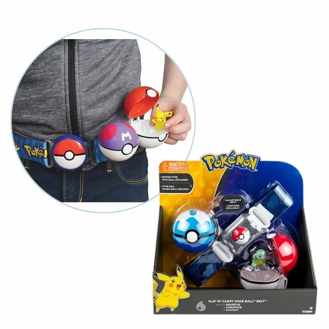Ceinture pokemon – Accessoire fun pour enfants fans de Pikachu – Idée cadeau originale et ludique