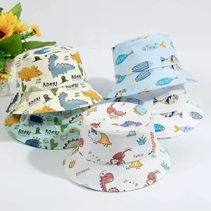 Chapeau bébé garçon été – Protection solaire UV, léger et respirant pour journées ensoleillées