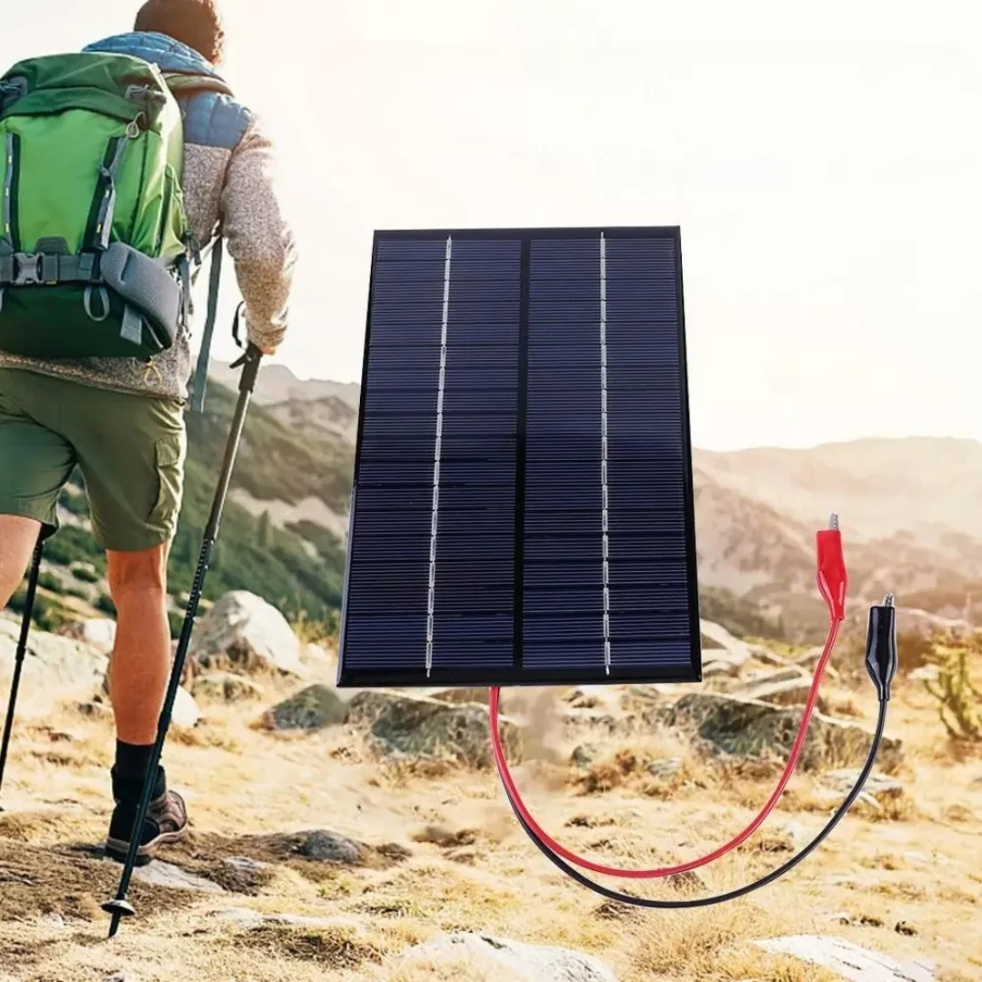 Chargeur solaire usb étanche randonnée – Énergie gratuite en plein air, idéal trekking & survie
