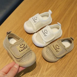 Chaussures bébé garçon maille respirante été – confort léger pour pieds sensibles – parfaites pour les journées chaudes