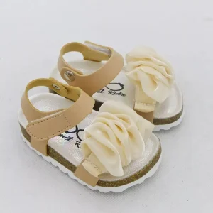 Chaussures ouvertes fille semelle anatomique – confort optimal pour pieds sensibles – look d’été stylé et respirant