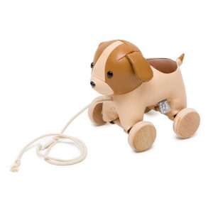 Chien à roulettes, animal à tirer Little Big Friends