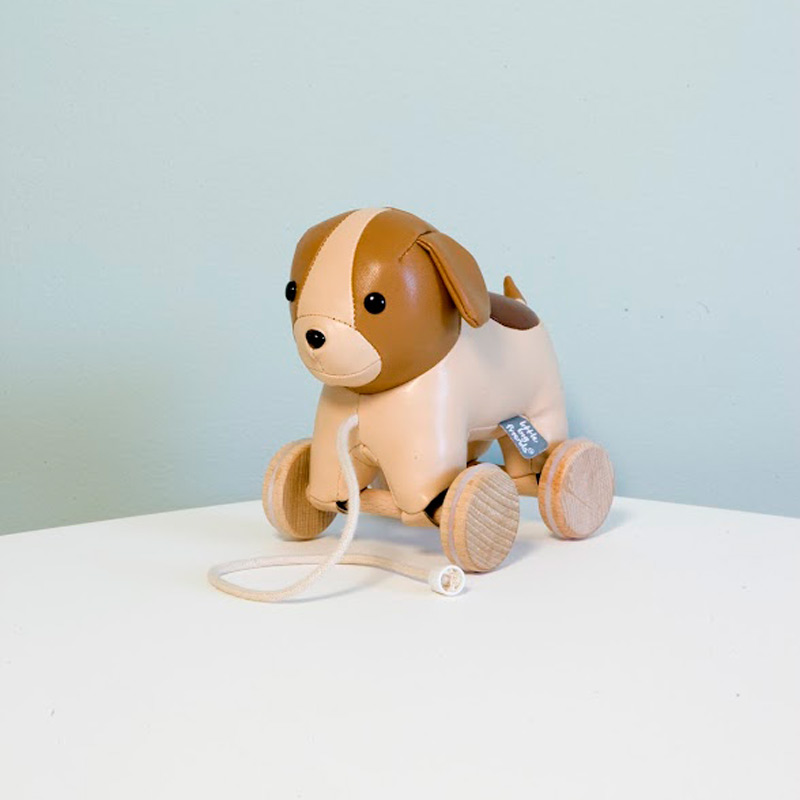 Chien à roulettes, animal à tirer Little Big Friends – Image 4