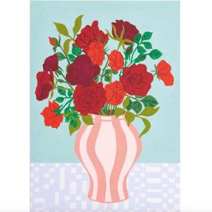 Coffret Peinture aux numéros, Roses rouges, Rico Design