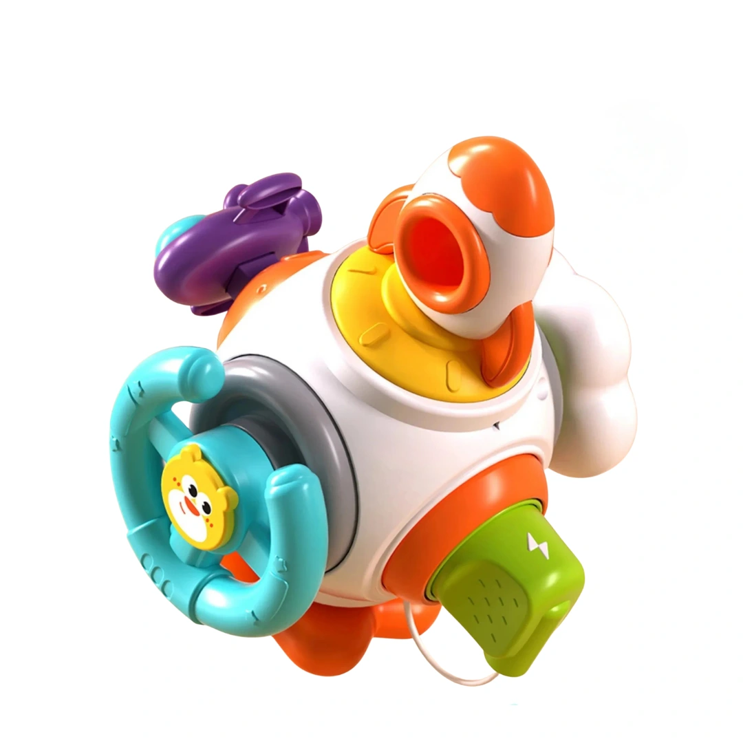 Cube d’activité bébé – Éveil sensoriel et motricité fine – Jouet Montessori dès 6 mois