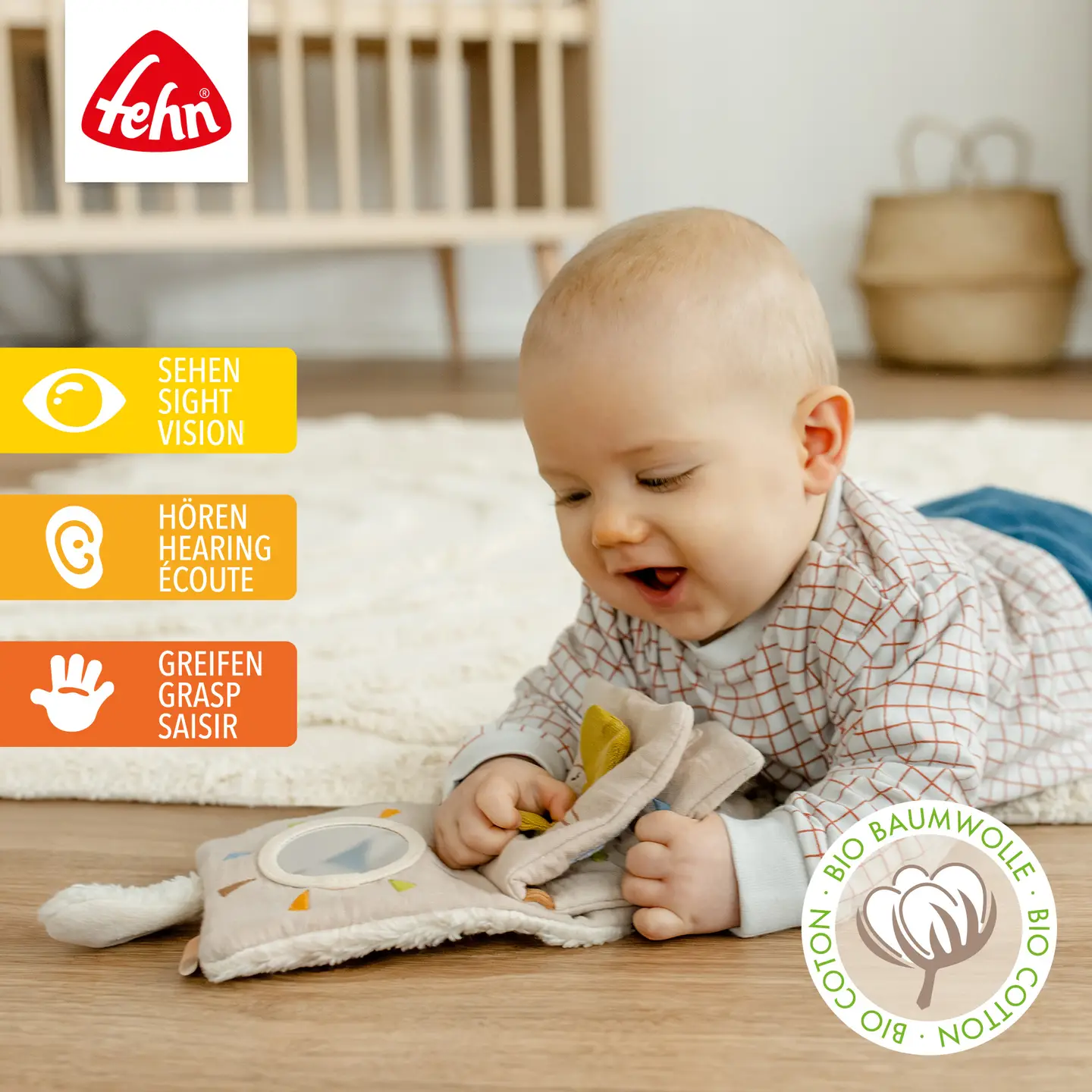 Livre d’éveil bébé en tissu – Image 5