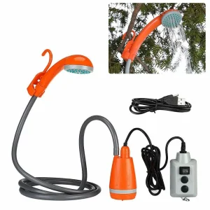 Douche de Camping Portable – Pratique et légère pour vos aventures en plein air – Hygiène nomade facile partout