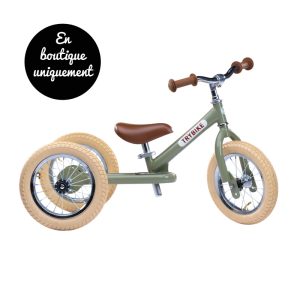 Draisienne évolutive Trybike Vert Olive