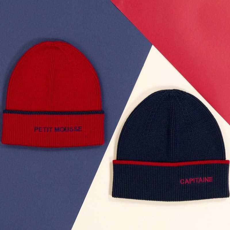 Bonnet enfant/bébé broderie Petit Mousse, Chamaye – Image 5