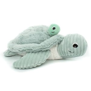 Les Ptipotos, Duo de Peluches Tortues vert menthe, Les Déglingos