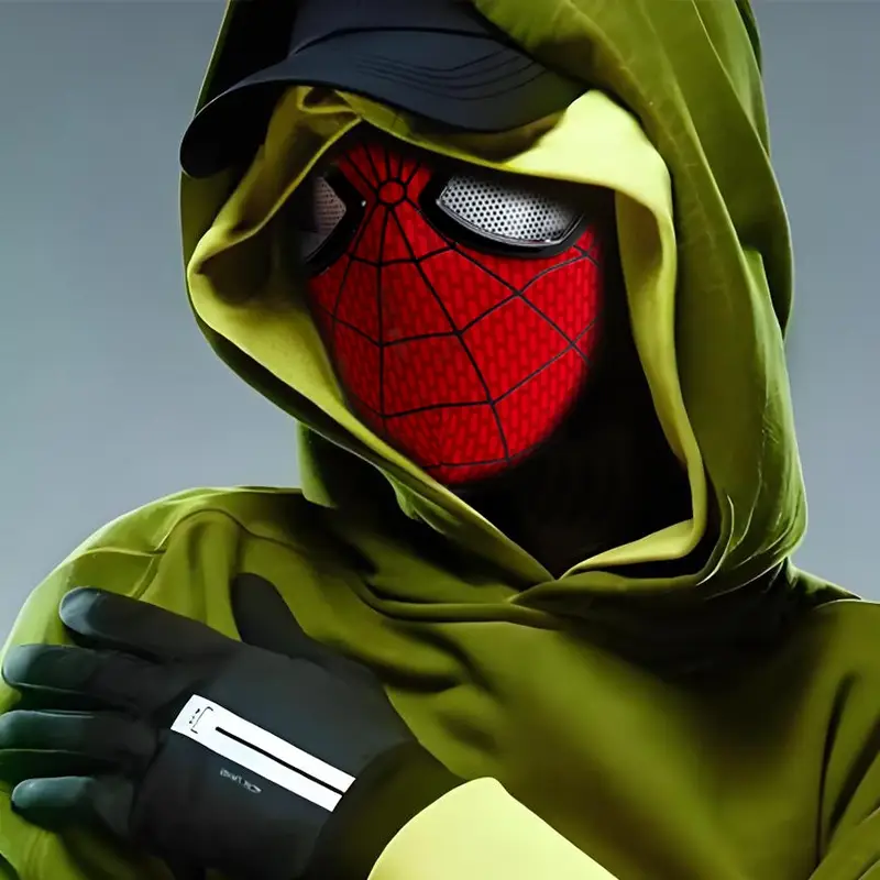 Masque intégral Spider-Man réaliste en ABS – Déguisement cosplay adulte – Image 5