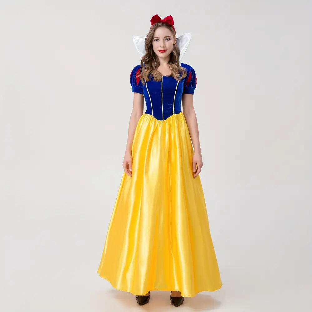 Déguisement Blanche Neige adulte femme – costume princesse cosplay Halloween – Image 9