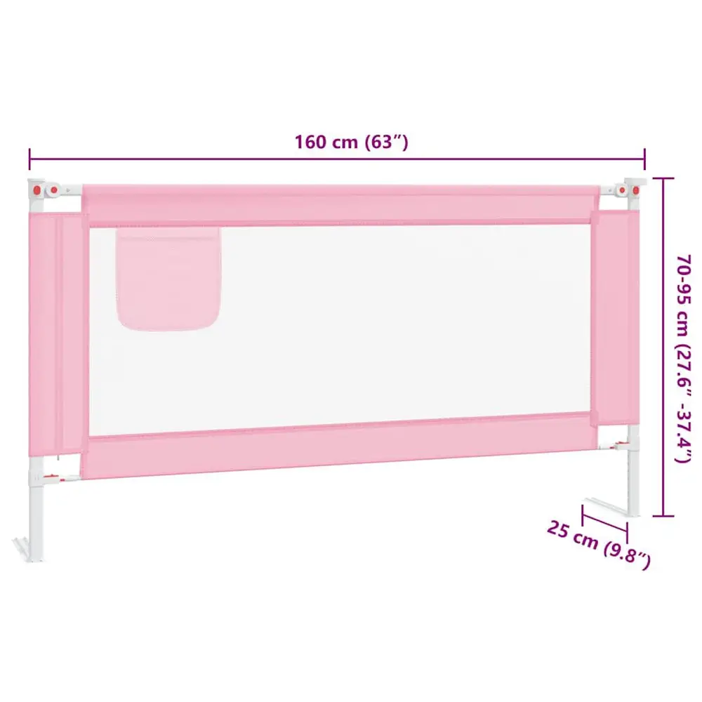 Barrière de sécurité lit bébé anti-chute avec tissu respirant – installation facile – Image 2