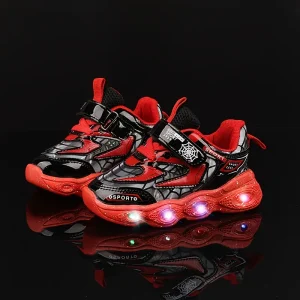 Baskets à LED pour enfants – semelles respirantes confortables pour sport & loisirs