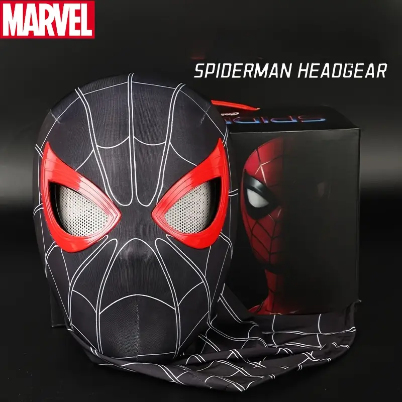 Casquettes enfant Spider-Man x7 avec yeux mobiles – ensemble déguisement Marvel – Image 4