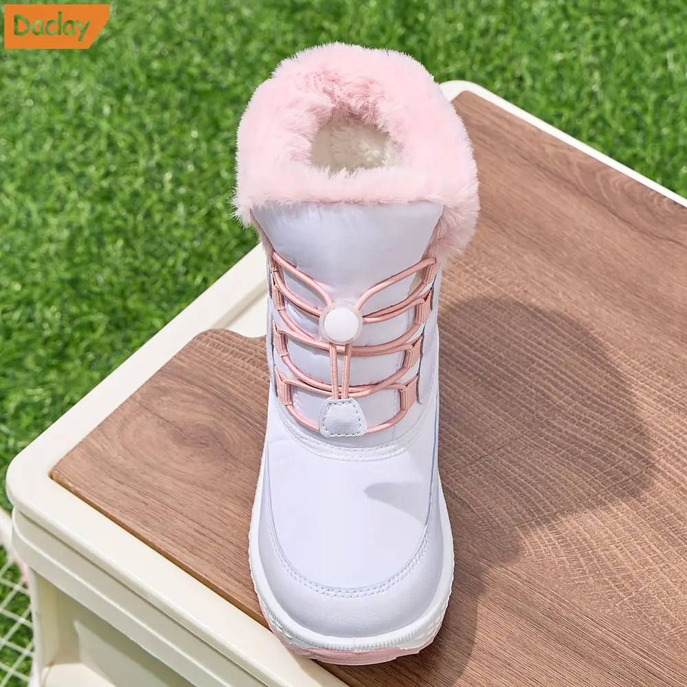 Bottes de neige montantes enfant imperméables – intérieur chaud et antidérapantes – Image 2