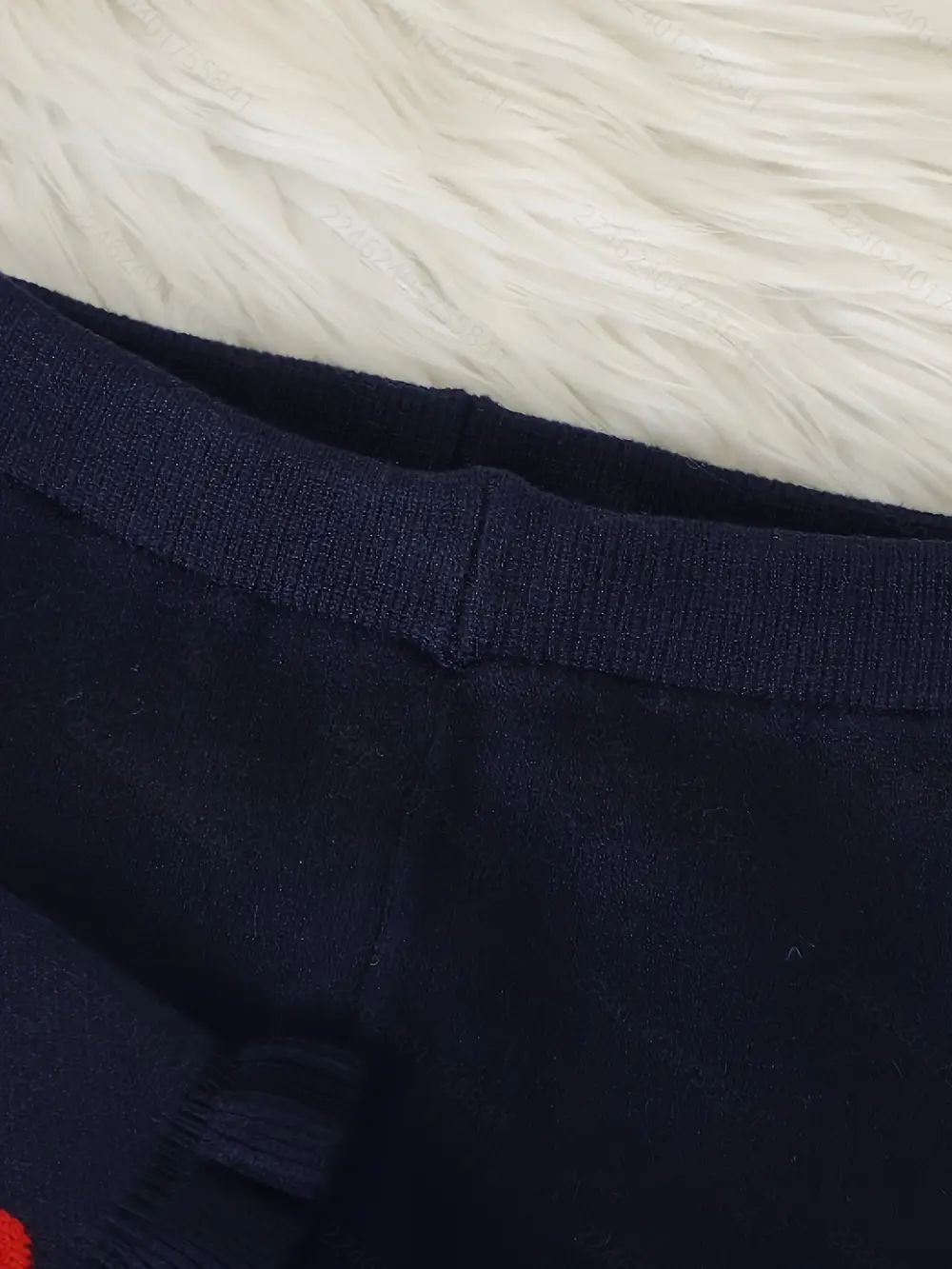 Tenue de naissance bébé fille – Ensemble legging à motif fruité d’hiver – Image 3