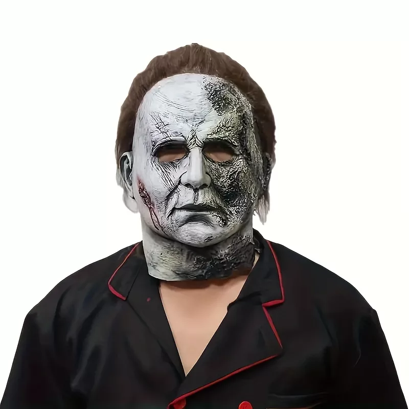 Masque d’horreur réaliste Michael Myers – visage ensanglanté effrayant – Image 3
