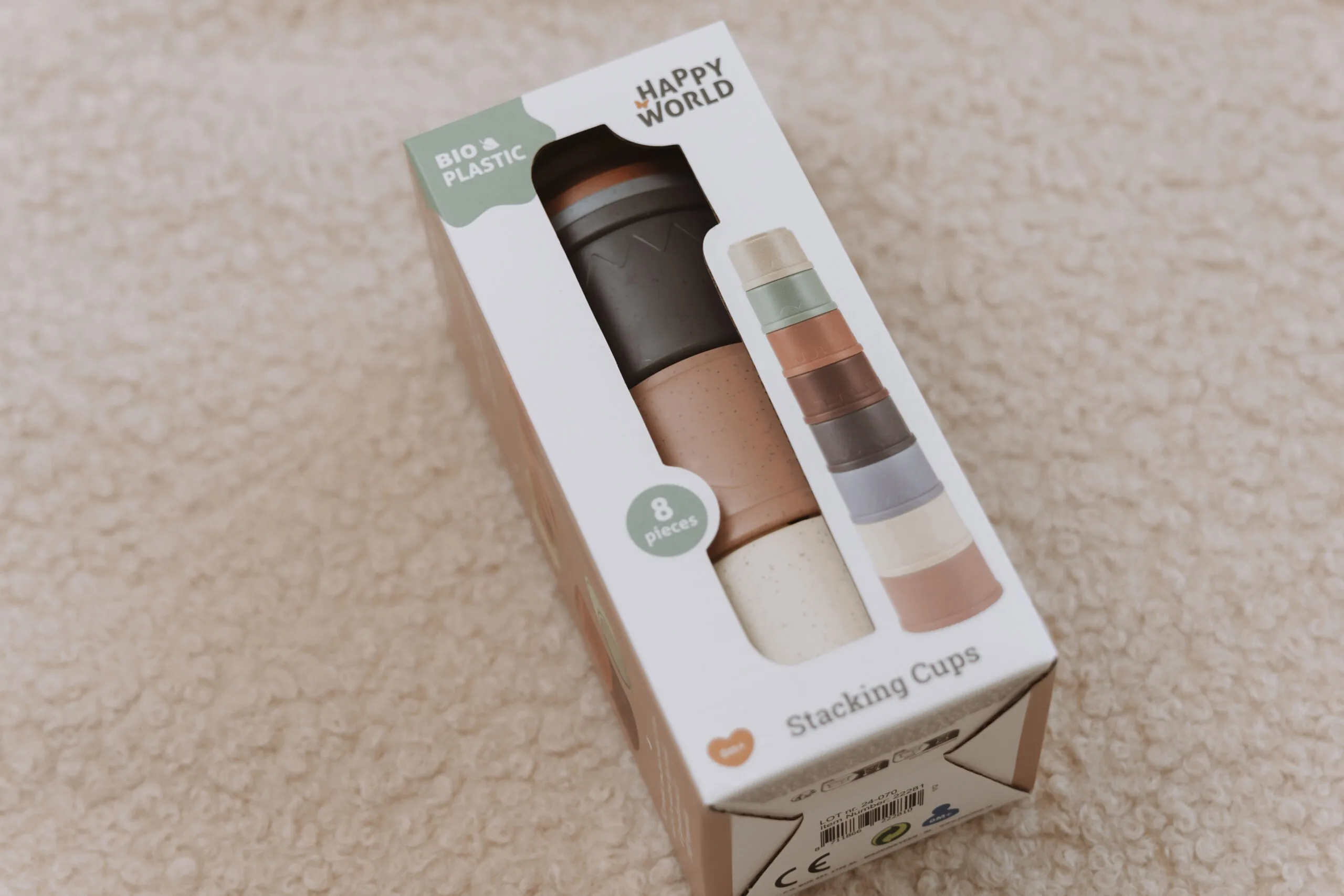 Gobelets empilables en bioplastique – Image 5