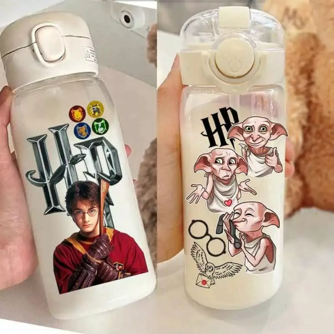 Gourde Harry Potter – Bouteille isotherme 500ml design Poudlard pour fans – Idéale école, sport, bureau – Image 2