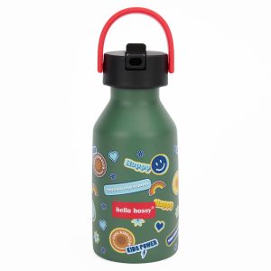 Gourde isotherme 350ml Smiley, Hello Hossy