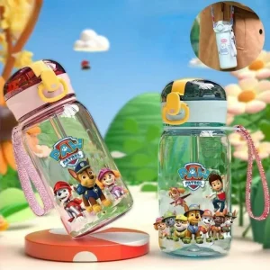 Gourde pat patrouille – Idéale école et sorties – Incassable, légère, adorée des enfants