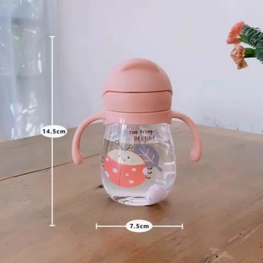 Gourde pour bébé – Anti-fuite, ergonomique et sans BPA – Parfait pour l’apprentissage autonome – Image 3