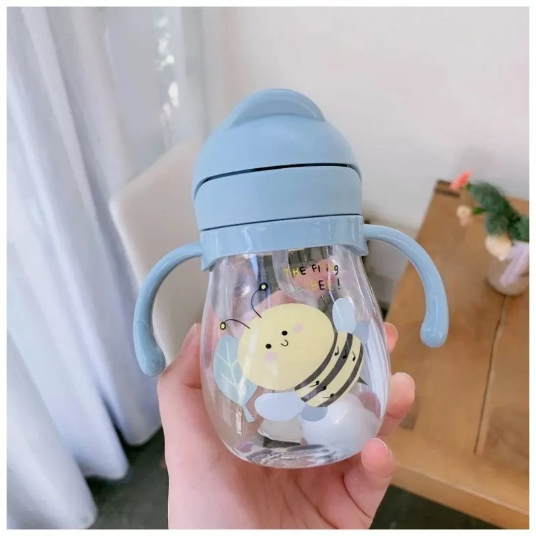 Gourde pour bébé – Anti-fuite, ergonomique et sans BPA – Parfait pour l’apprentissage autonome – Image 9