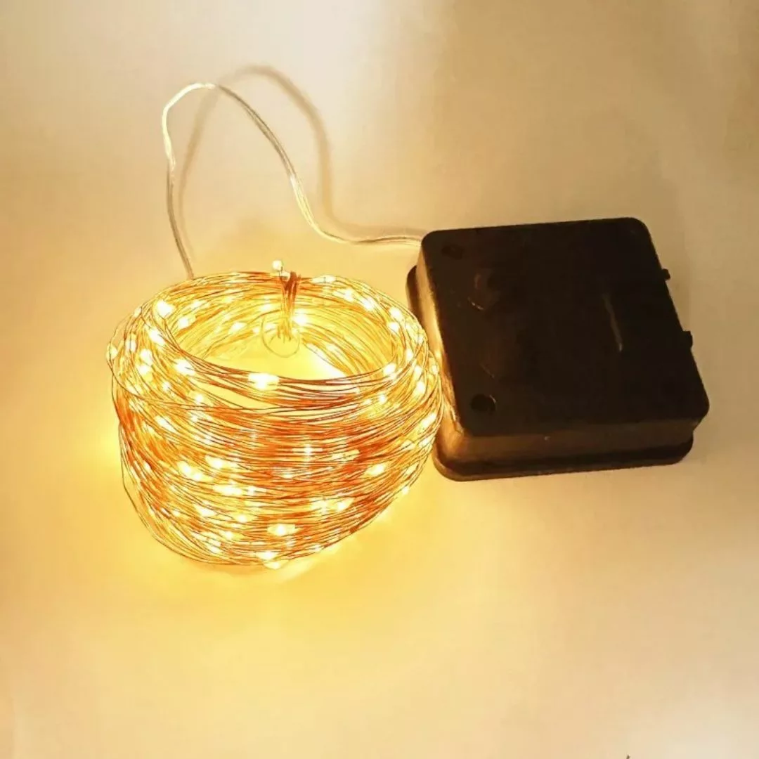 Guirlande solaire led blanc chaud extérieur – Ambiance chaleureuse sans électricité, idéale jardin et terrasse – Image 6