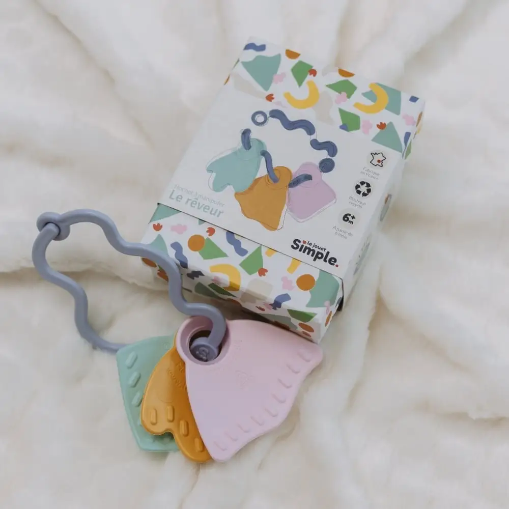 Hochet bébé en plastique recyclé